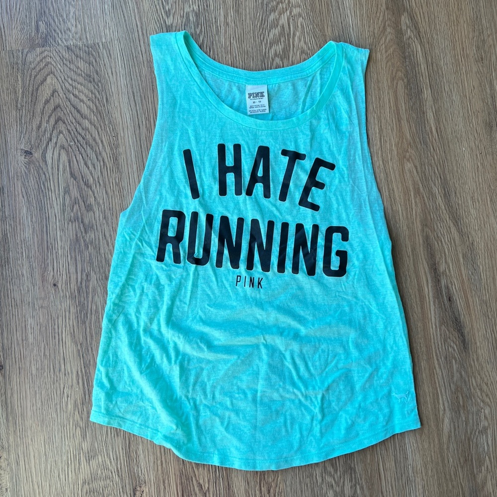 I hate running tank